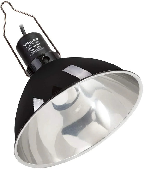 REPTI ZOO 8.5 Inch Reptile Lamp Fixture,Optical Reflection Cover for Reptile Glass Terrariums - REPTI ZOO