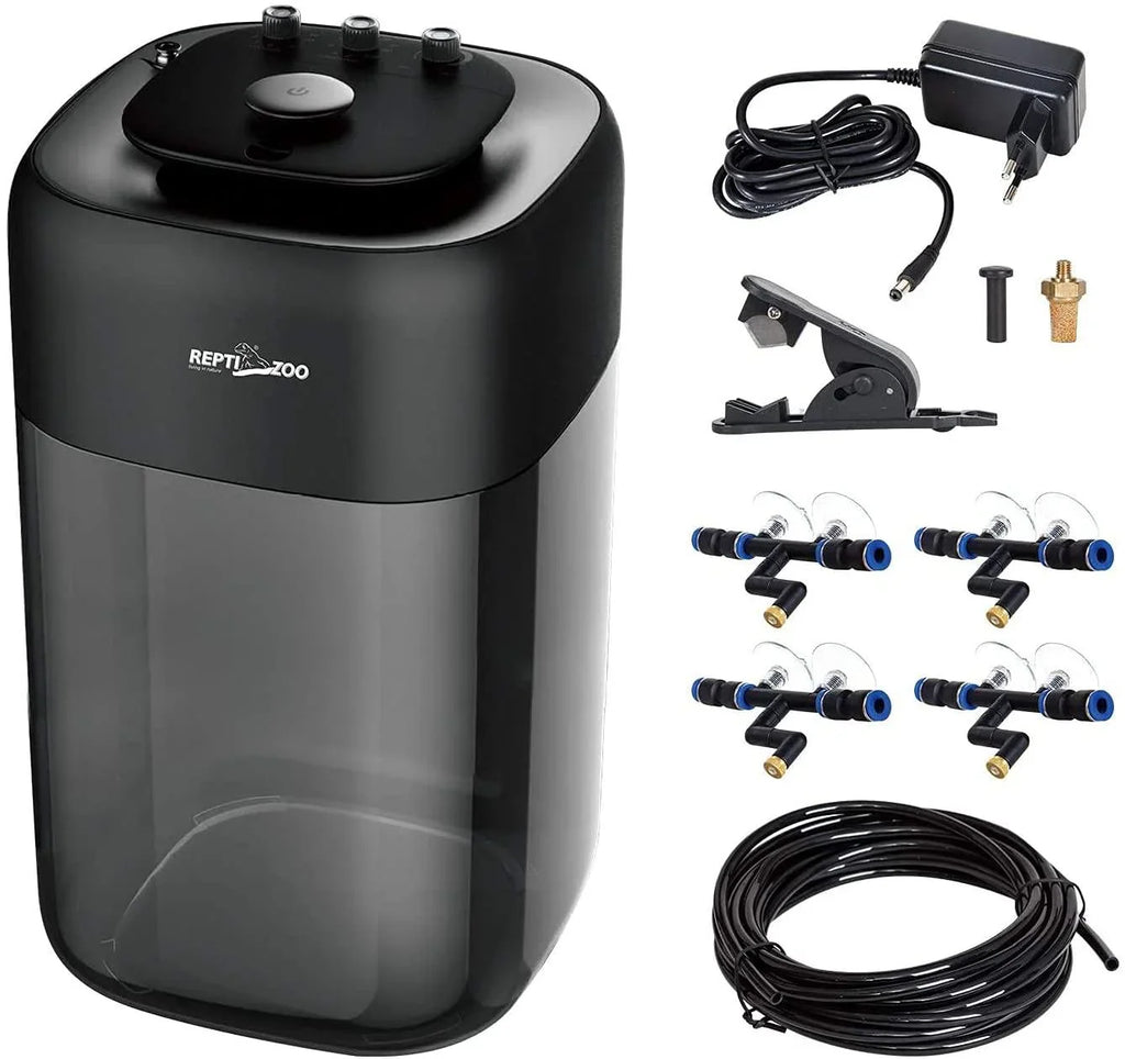 REPTI ZOO 10L Reptile Mister Fogger Terrariums Humidifier Extremly High Pressure for a Variety of Reptiles/Amphibians TR05 - REPTI ZOO