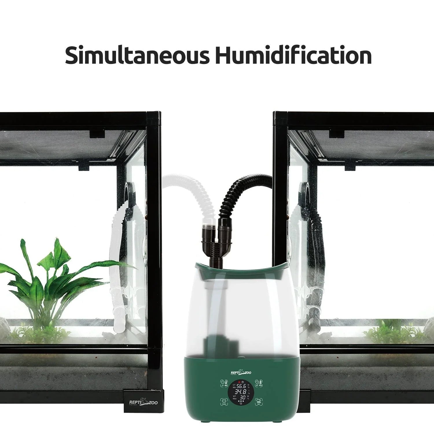 Accessories of Top Fill Reptile Humidifier, Reptile Fogger with Extension Tube, Suitable for Reptiles Amphibians and Terrarium Secondary image