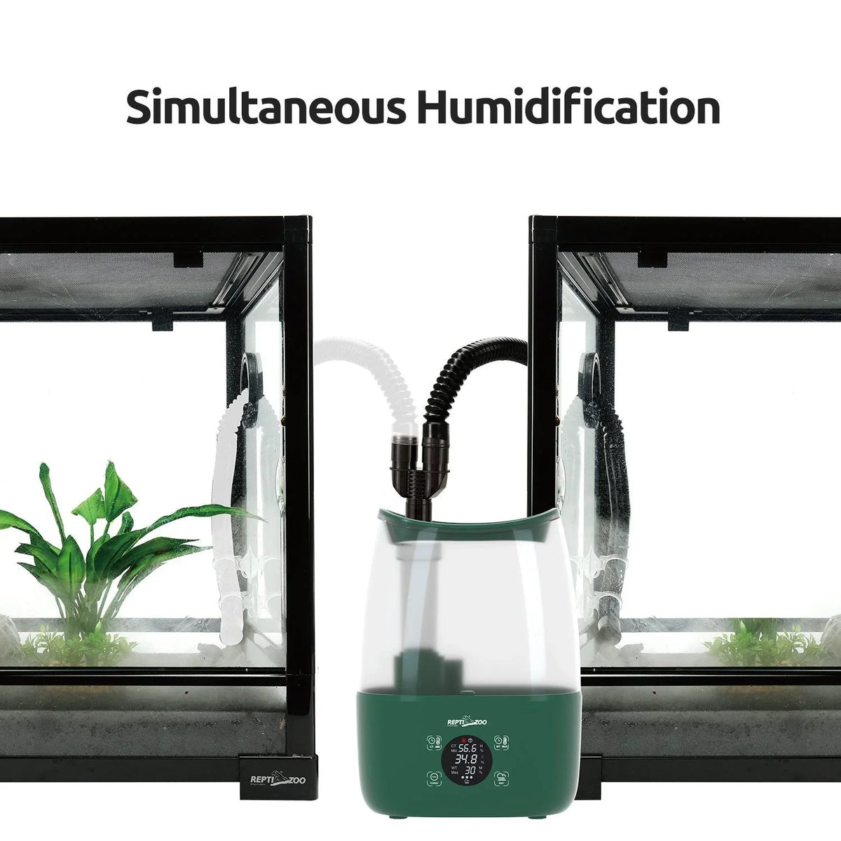 Accessories of Top Fill Reptile Humidifier, Reptile Fogger with Extension Tube, Suitable for Reptiles Amphibians and Terrarium - REPTI ZOO