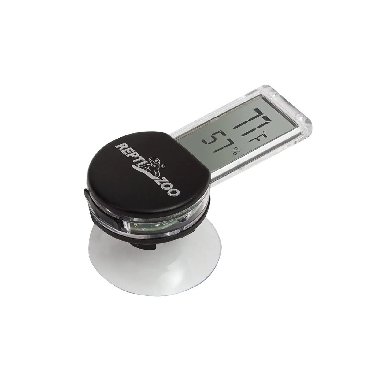 REPTI ZOO Reptile Terrarium Thermometer Hygrometer Digital Display with Suction Cup - REPTI ZOO