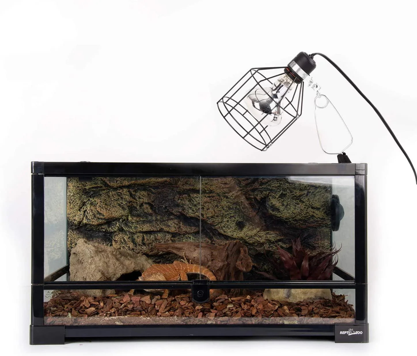 REPTI ZOO Reptile Heat Lamp Full Spectrum UVA UVB Reptile Sun Lamp for Reptile pets Secondary image