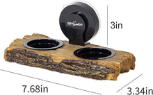 Load image into Gallery viewer, REPTI ZOO Turtle Basking Platform or Reptile Feeding Ledge with Suction Cup - REPTI ZOO