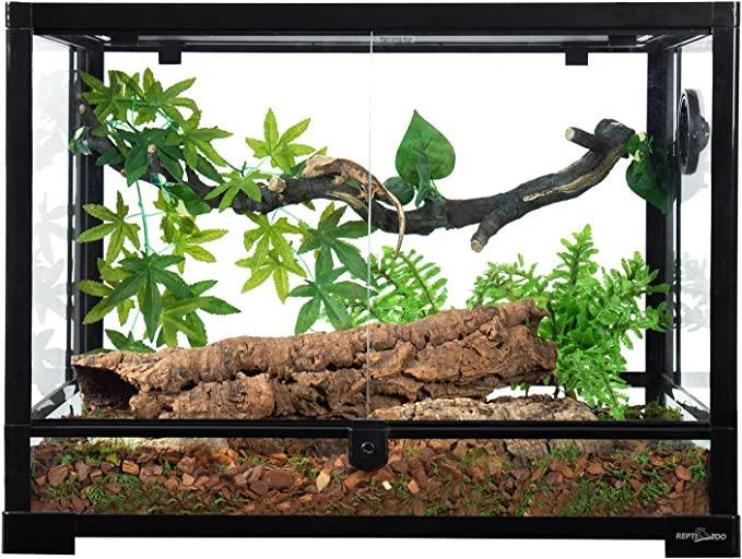 REPTIZOO 3Pcs Reptile Climbing Branch Terrarium Plants Decor DR08 - REPTI ZOO