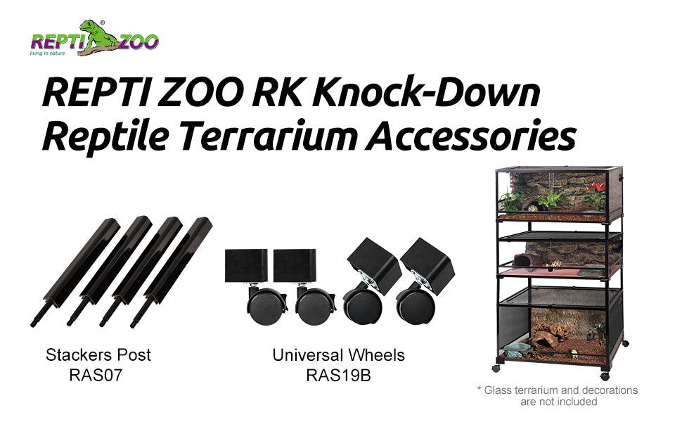 REPTI ZOO RK Knock-Down Reptile Terrarium Accessories - Stackers Post - REPTI ZOO