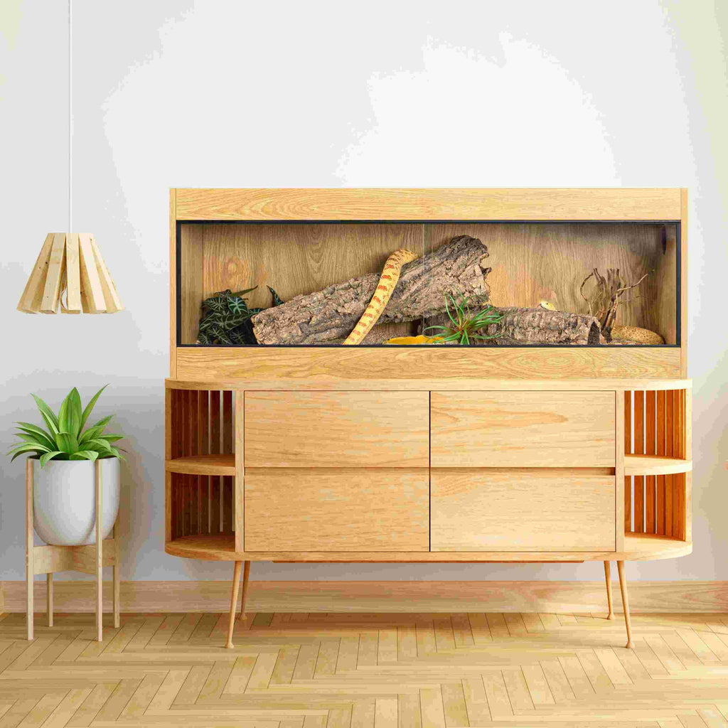 Reptizoo Original Wood Reptile Enclosure - REPTI ZOO