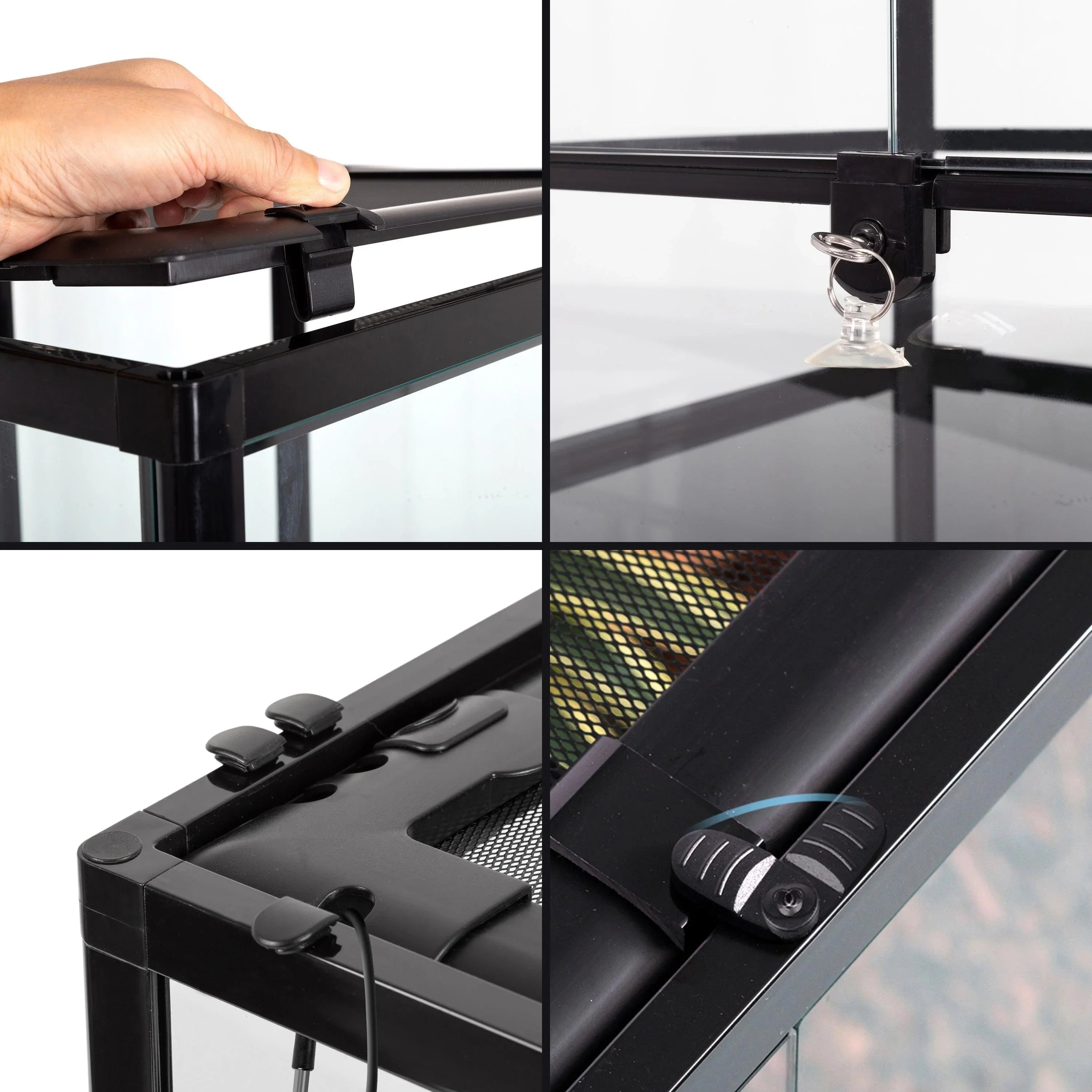Replacement screen top 24" x 18" x 18" (Knock-Down) for RK0107B Secondary image