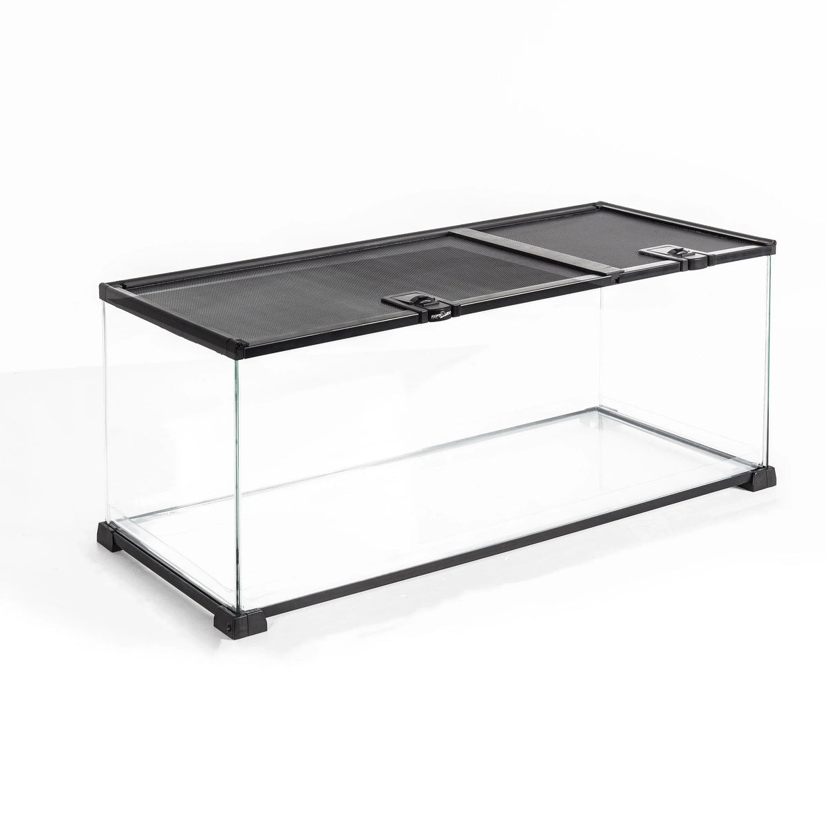 REPTI ZOO 18 Gallon Reptile Enclosures With Double Top Covers And Glass Sides - REPTI ZOO Main image