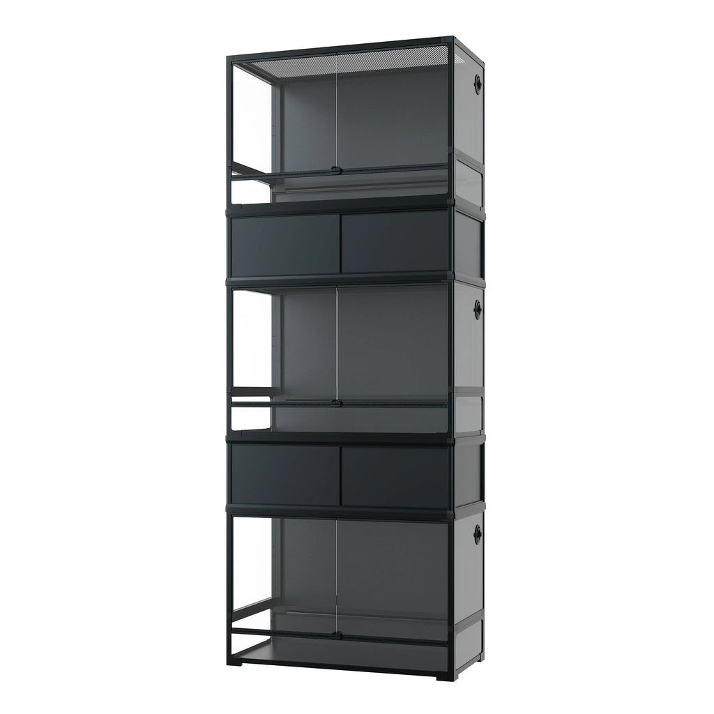 Reptile Enclosure Stackable Enclosure 3pcs - REPTI ZOO