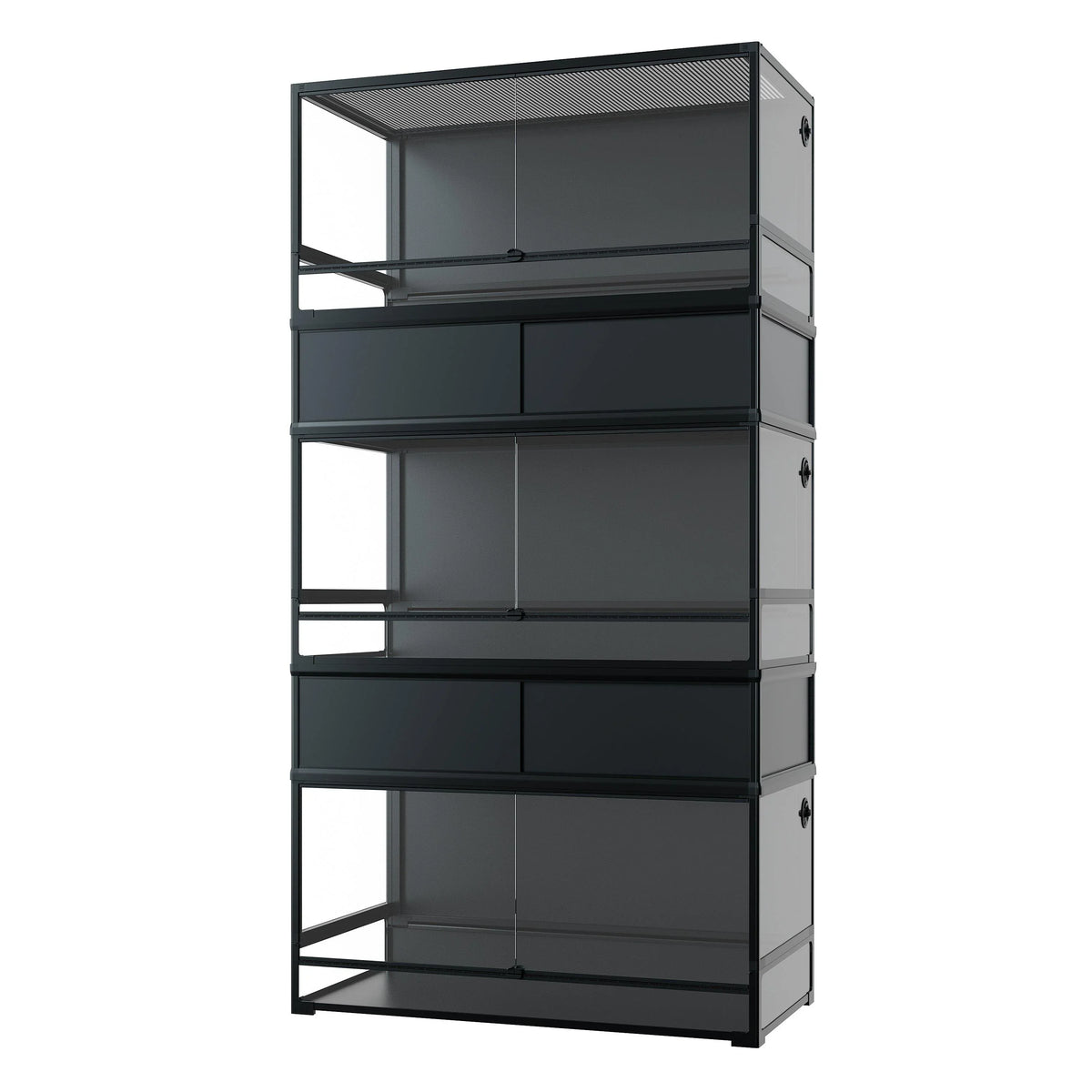 Reptile Enclosure Stackable Enclosure 3pcs - REPTI ZOO