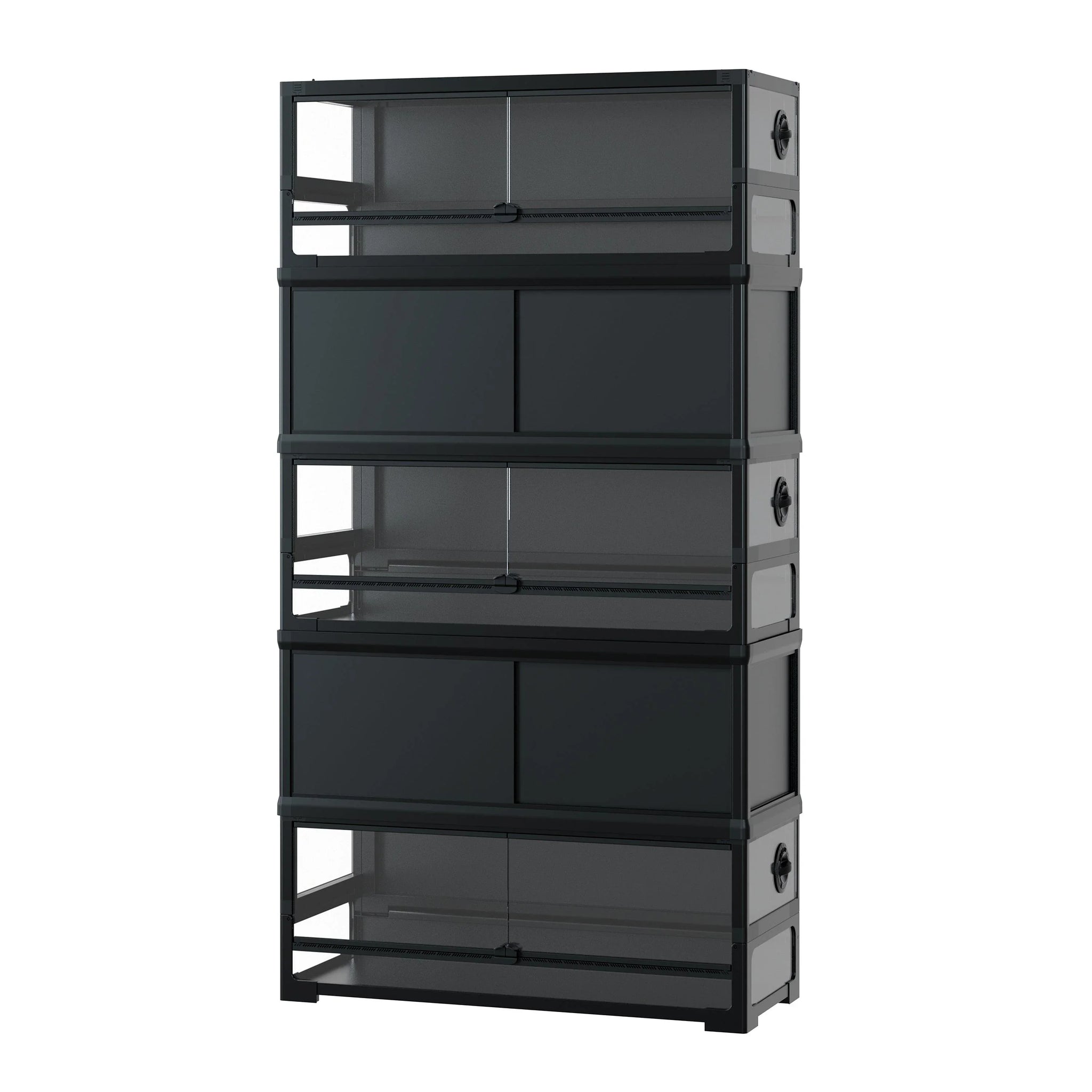 Stackable Enclosure 2026 Upgraded Deluxe Stackable Reptile Enclosure 3pcs(nrk series ...