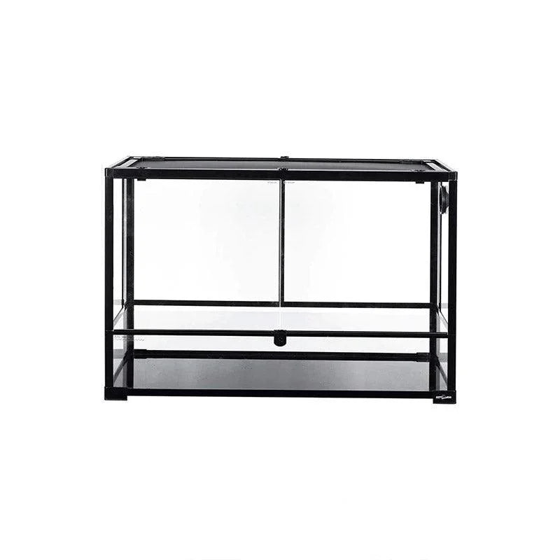 REPTI ZOO 67 Gallon 36" x 18" x 24" Reptile Large Glass Terrarium 2 in 1 Side Meshes and Side Glasses Reptile Terrarium(Knock-Down) RK0120P - REPTI ZOO