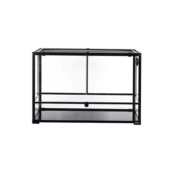REPTI ZOO 67 Gallon 36" x 18" x 24" Reptile Large Glass Terrarium 2 in 1 Side Meshes and Side Glasses Reptile Terrarium(Knock-Down) RK0120P - REPTI ZOO