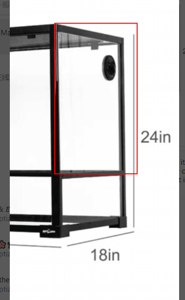 5pcs of Glass Sides of RK0120 RK0119 - REPTI ZOO