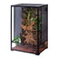 REPTI ZOO 67 Gallon 24″x18″x36″ Vertical Reptile Tall Terrarium With Mesh Screen Sides and Glass Sides RK0124N - REPTI ZOO
