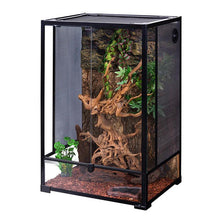 Load image into Gallery viewer, REPTI ZOO 67 Gallon 24″x18″x36″ Vertical Reptile Tall Terrarium With Mesh Screen Sides and Glass Sides RK0124N - REPTI ZOO