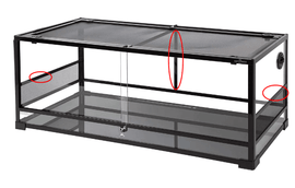 3 pcs of H-Slots of model of RK0222 - REPTI ZOO