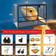 Load image into Gallery viewer, Buy REPTIZOO specific Bearded Dragon Tanks get free products - REPTI ZOO