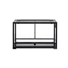 Load image into Gallery viewer, REPTI ZOO 30 Gallon 30&quot; x 12&quot;x 18&quot; Glass Reptile Terrarium, Front Opening Reptile Habitat Tank, Double Doors Screen Ventilation(Knock-Down) RK301218G - REPTI ZOO