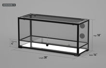 Load image into Gallery viewer, REPTI ZOO Customed Reptile Cage 38&quot; x 14&quot;x 18&quot; Glass Reptile Terrarium (includes shipping and tax) - REPTI ZOO