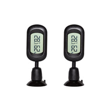 Load image into Gallery viewer, REPTI ZOO Reptile Terrarium Thermometer Hygrometer Digital Display 2PCS 360 Degree Rotation with Suction Cup, 3-Sides Mounting - REPTI ZOO