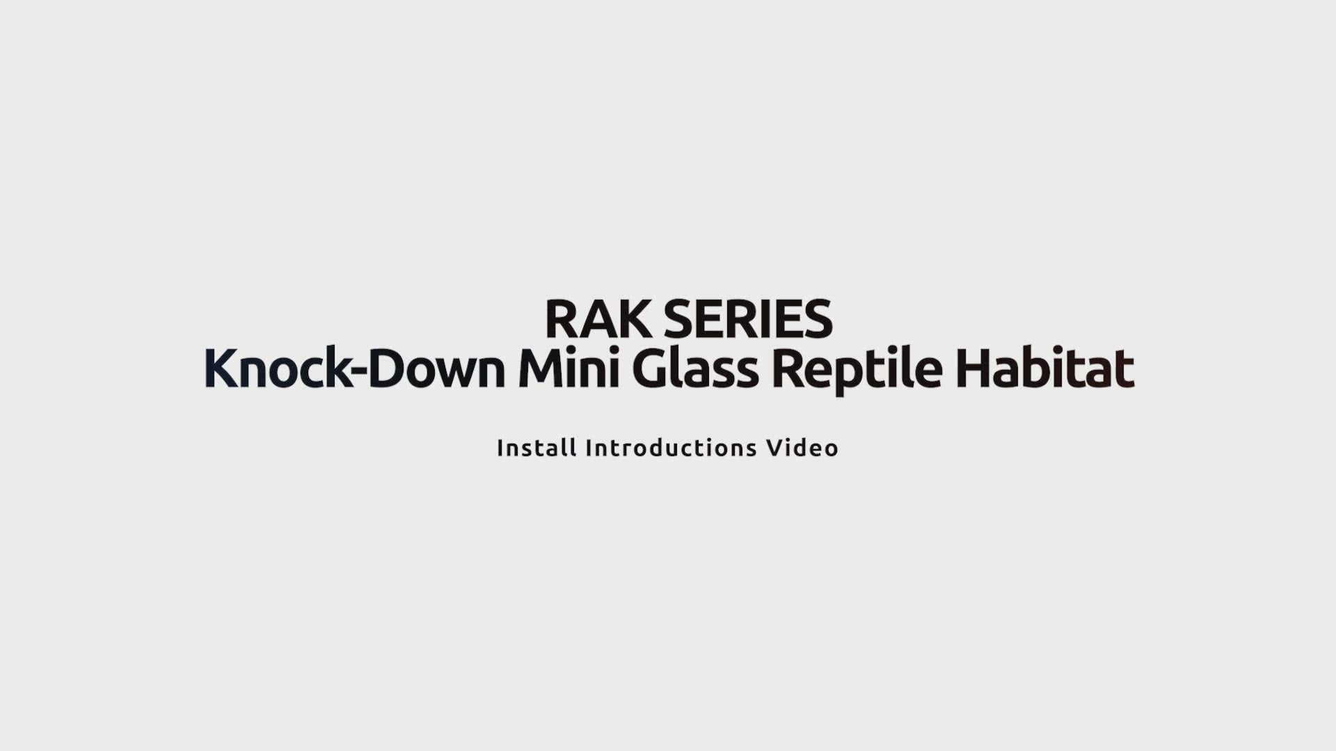 REPTI ZOO 10 Gallon Reptile Tank 20" x 12" x 10" Natural Snake Cage, Sliding Screen Top for Reptile RAK08