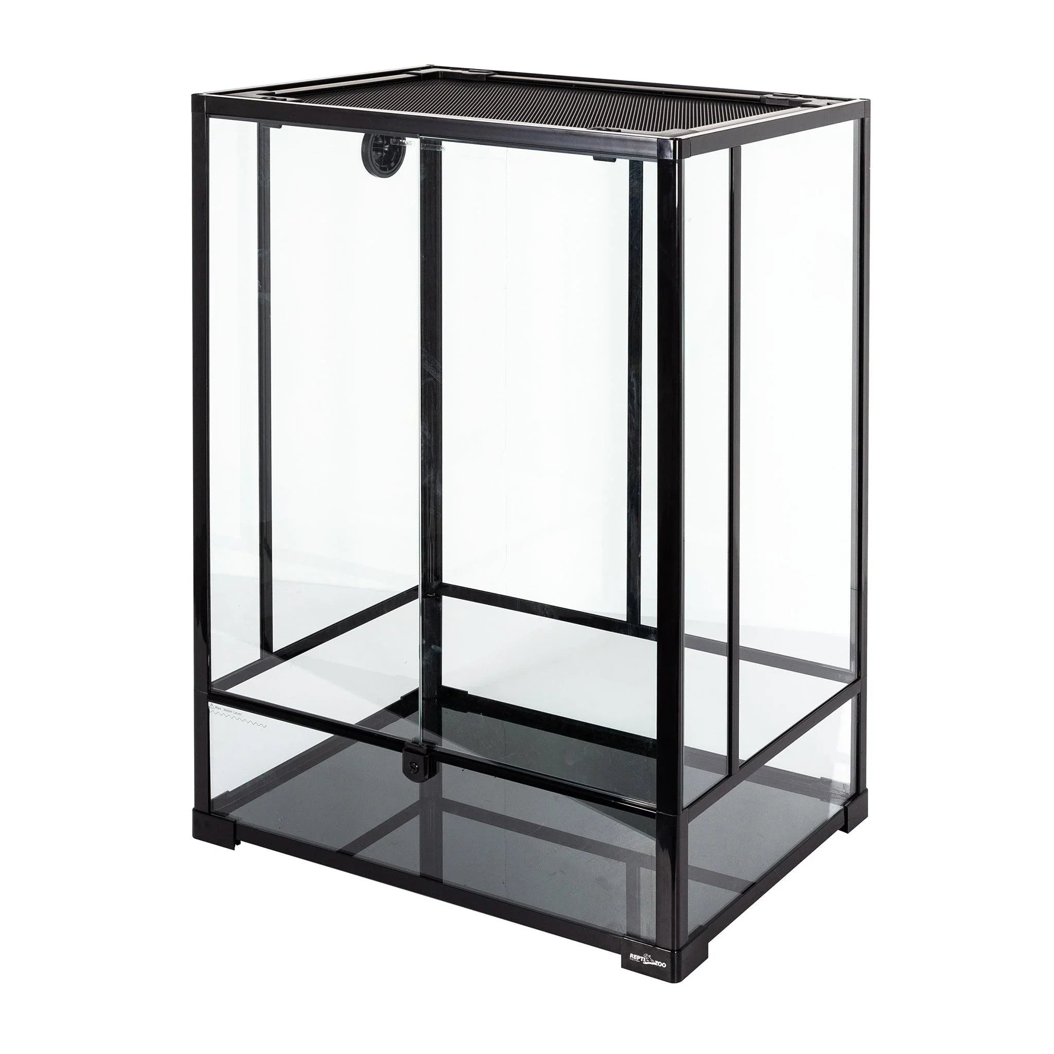 REPTI ZOO 67 Gallon 24″x18″x36″ Vertical Reptile Tall Terrarium With Mesh Screen Sides and Glass Sides RK0124N - REPTI ZOO