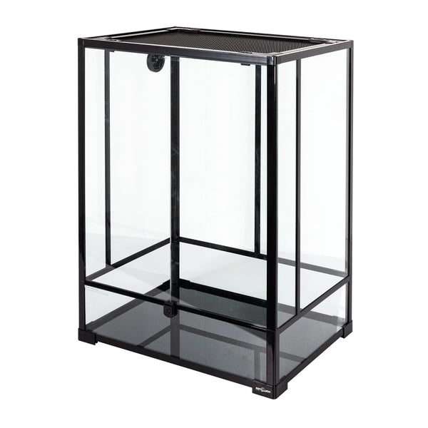 REPTI ZOO 67 Gallon 24″x18″x36″ Vertical Reptile Tall Terrarium With Mesh Screen Sides and Glass Sides RK0124N - REPTI ZOO