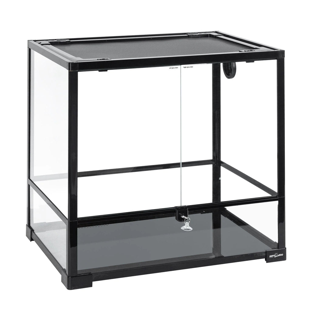 REPTI ZOO 45 Gallon 24″*18″*24″ Reptile Habitat With Ventilated Screen And Double Doors RK0111 - REPTI ZOO