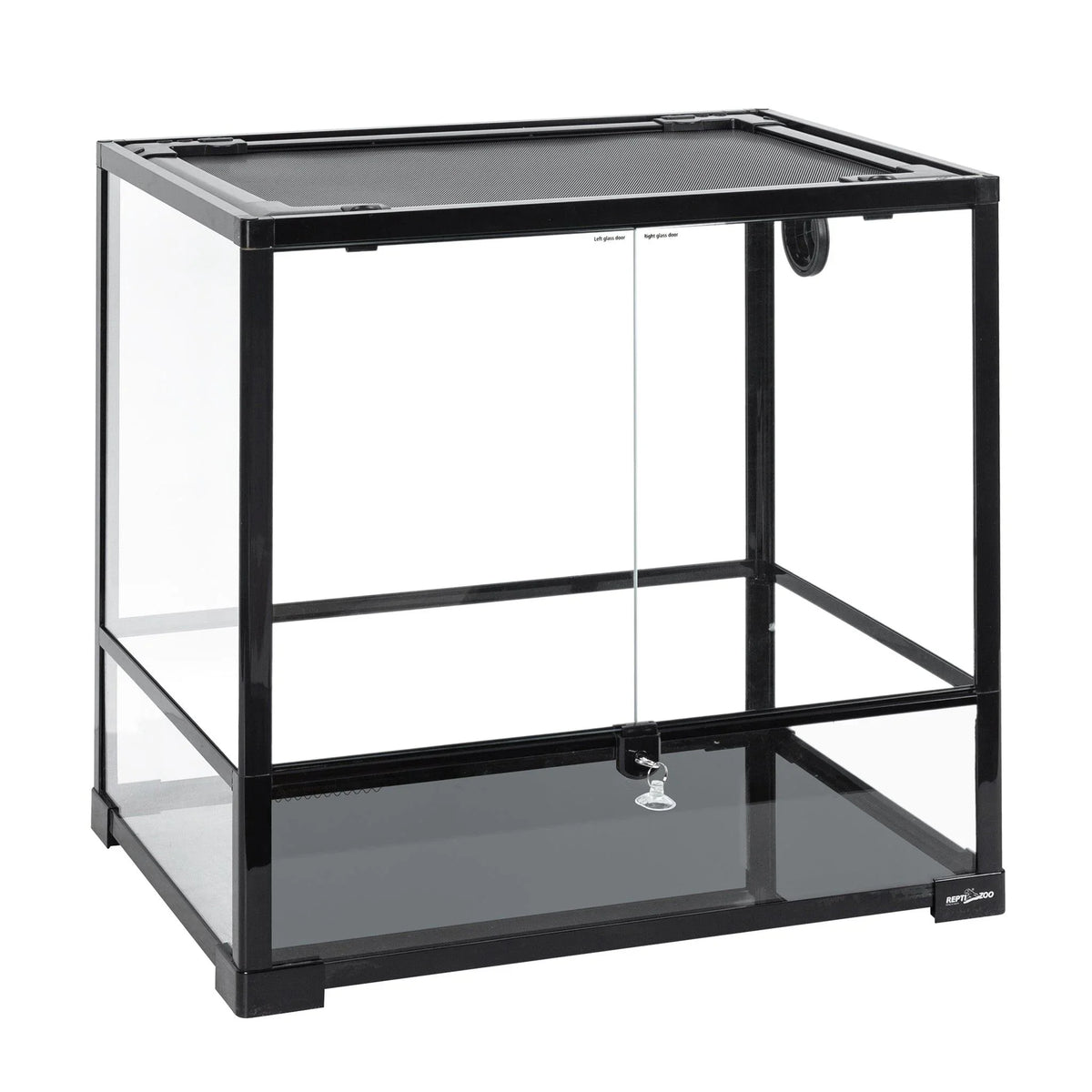 REPTI ZOO 45 Gallon 24″*18″*24″ Reptile Habitat With Ventilated Screen And Double Doors RK0111 - REPTI ZOO