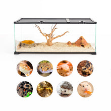 Load image into Gallery viewer, REPTI ZOO 18 Gallon Reptile Enclosures With Double Top Covers And Glass Sides - REPTI ZOO