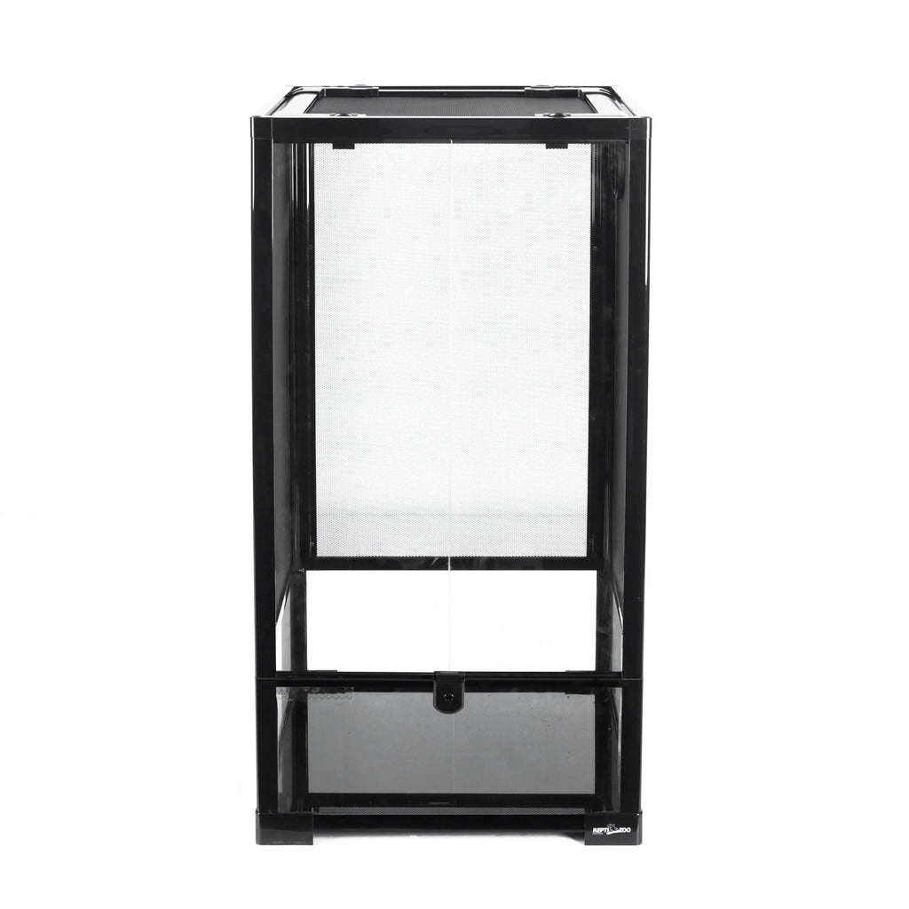 REPTI ZOO 33 Gallon 16" x 16" x 30" Vertical Reptile Cages With Wire Mesh Screen Cover And Front Door - REPTI ZOO
