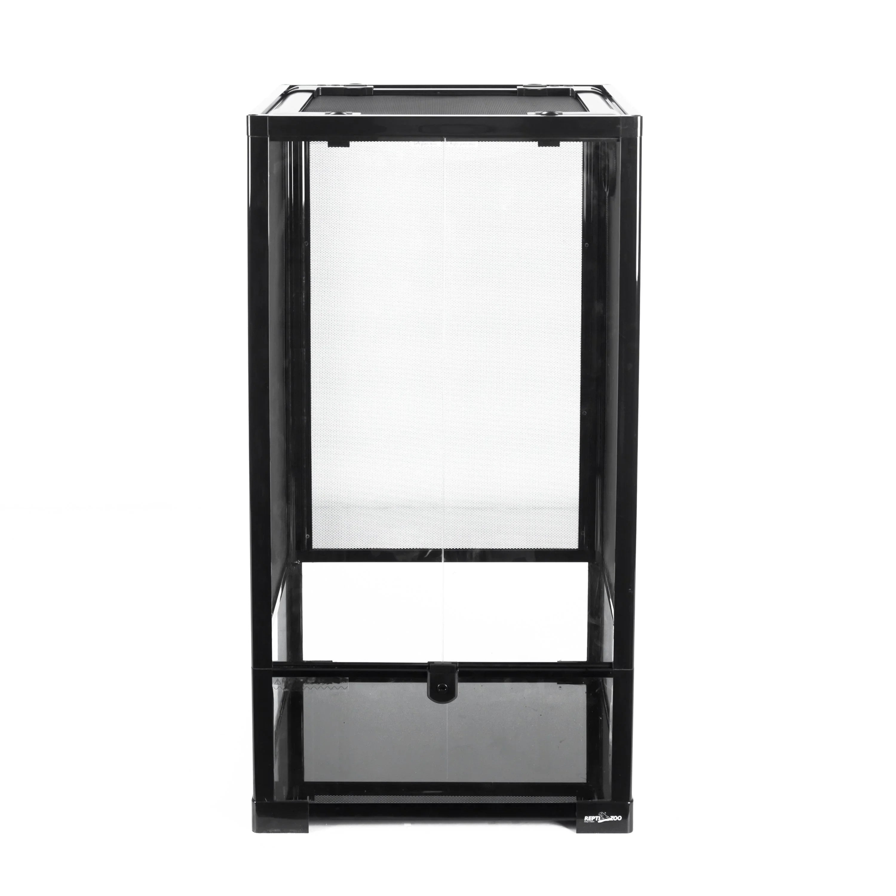REPTI ZOO 33 Gallon 16" x 16" x 30" Vertical Reptile Cages With Wire Mesh Screen Cover And Front Door - REPTI ZOO