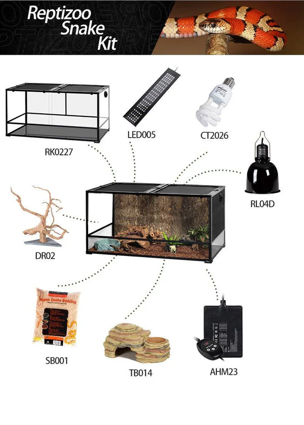 REPTIZOO snake kit - REPTI ZOO