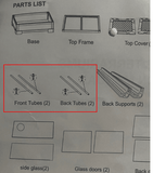 4 corner pipes of RK0240